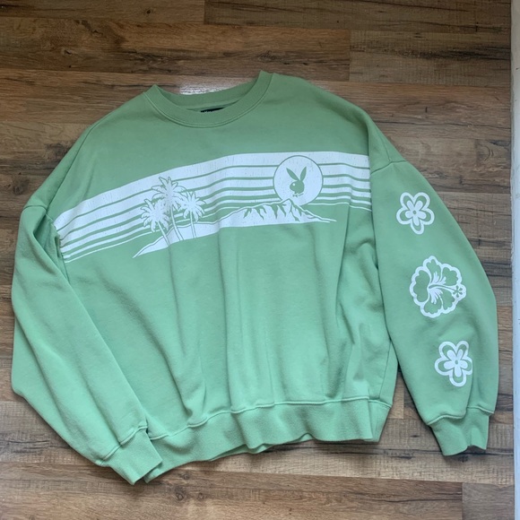 Playboy by PacSun Sunset Oversized Sweatshirt - Picture 11 of 11